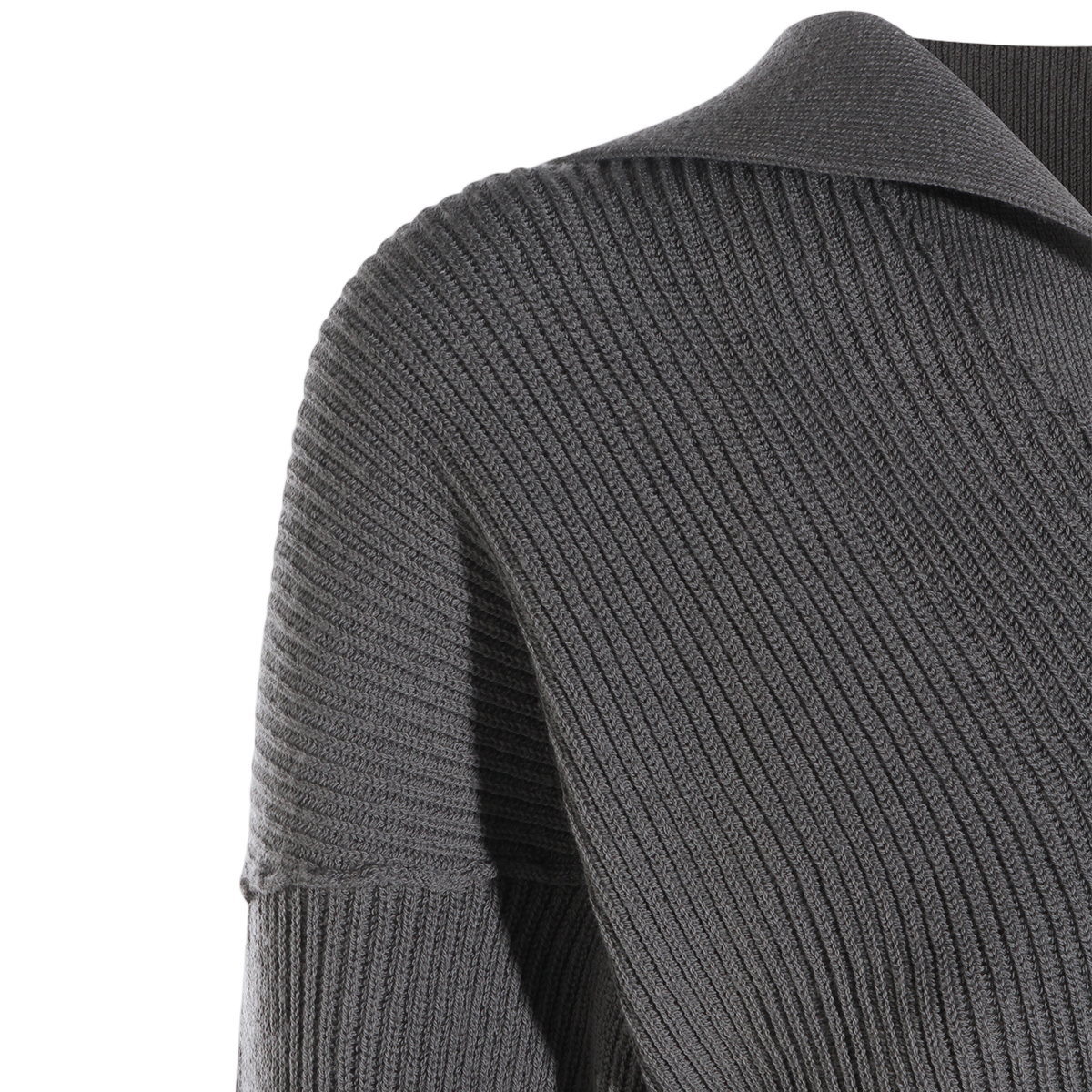 Rick Owens Chunky Knit Sweater Zwart