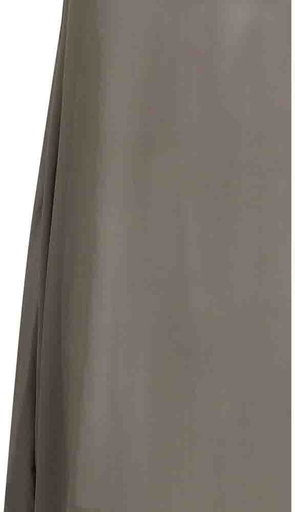 Rick Owens Gray Silk Casual Dress Grijs