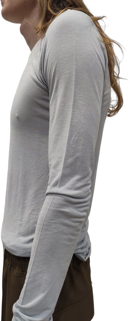 Rick Owens T-shirt Double ciel Double LS T Rick Owens Homme RU026257 UC 36 Divers