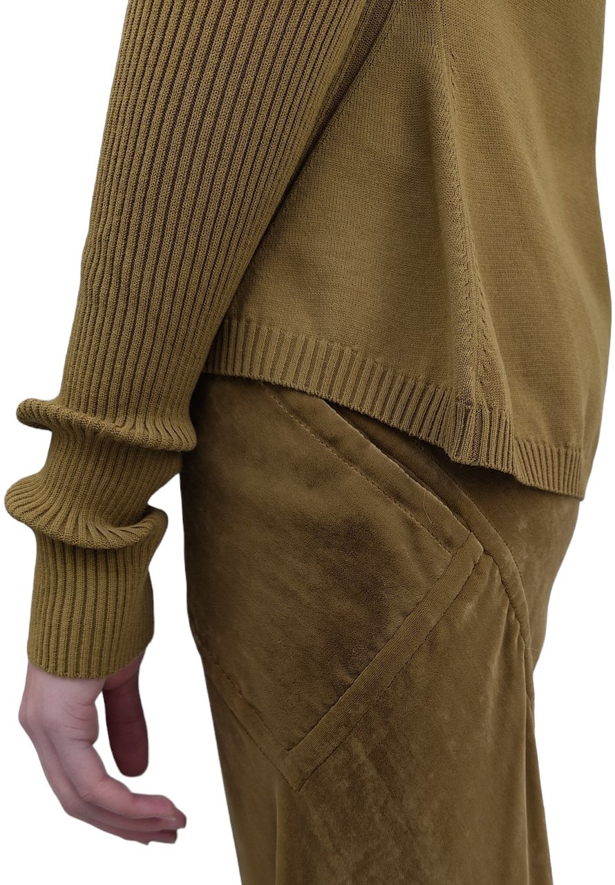 Rick Owens Gilet court wrap viscose Miel Honey Naska Cardigan Rick Owens Femme RP02D 3644 VI 62 Divers