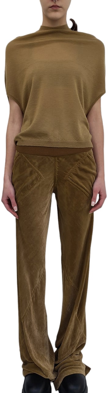 Rick Owens Pantalon taille élastique Bias Pant miel Honney Rick Owens Femme RP02D 3301 V 62 Divers