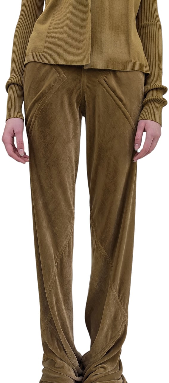 Rick Owens Pantalon taille élastique Bias Pant miel Honney Rick Owens Femme RP02D 3301 V 62 Divers