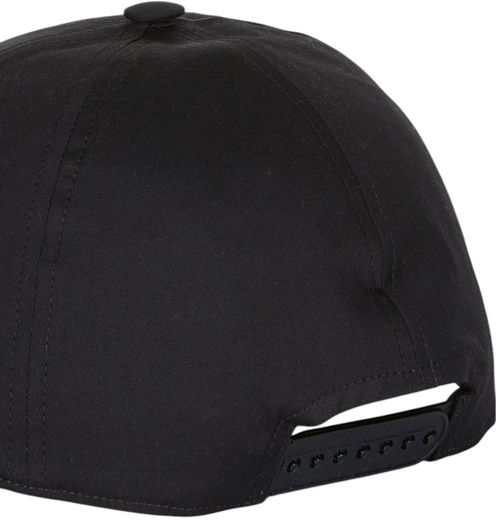 Rick Owens Casquette Noir Logo Baseball Cap Rick Owens Femme RP01E 0600 TEEM7 0908 Zwart