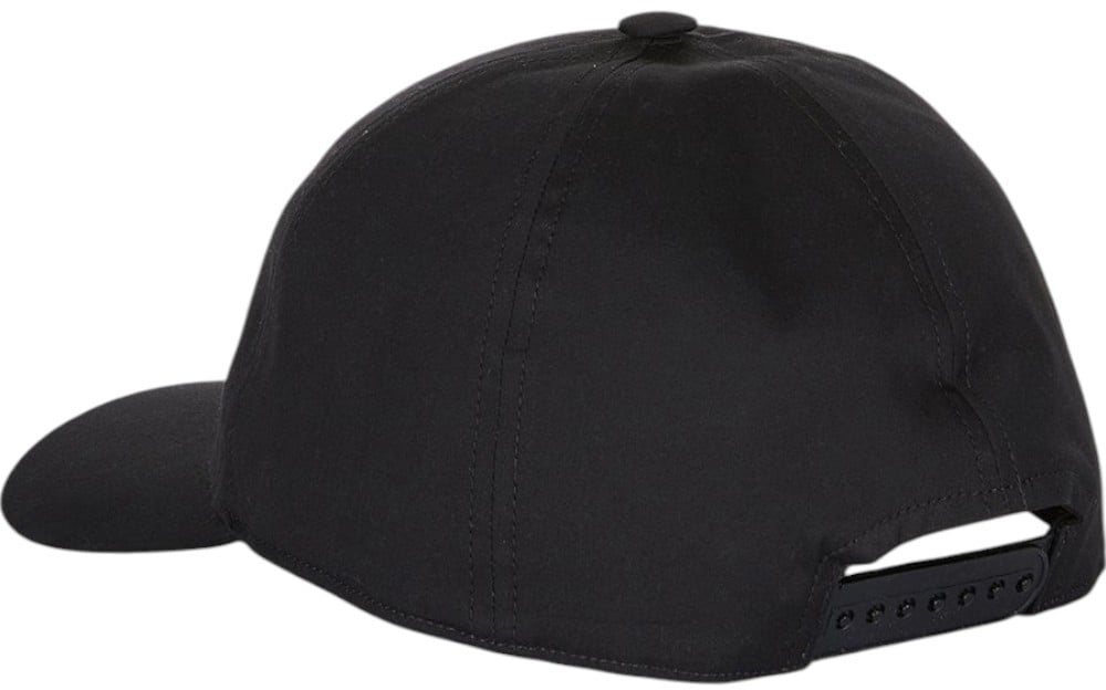 Rick Owens Casquette Noir Logo Baseball Cap Rick Owens Femme RP01E 0600 TEEM7 0908 Zwart