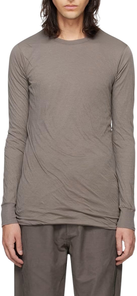 Rick Owens T-shirt double manches longues Dust Rick Owens Homme RU01E 5257 UC 34 Divers