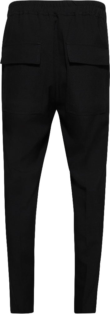 Rick Owens Pantalon noir Drawstring slim Long Rick Owens homme RU02E 1390 WGP 09 Zwart