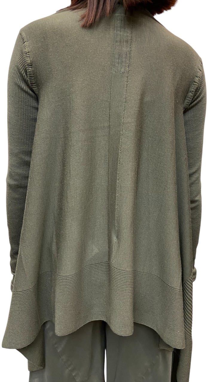 Rick Owens Gilet Wrap Médium vert Bosco Rick Owens Femme RP02E 4642 M 25 Groen