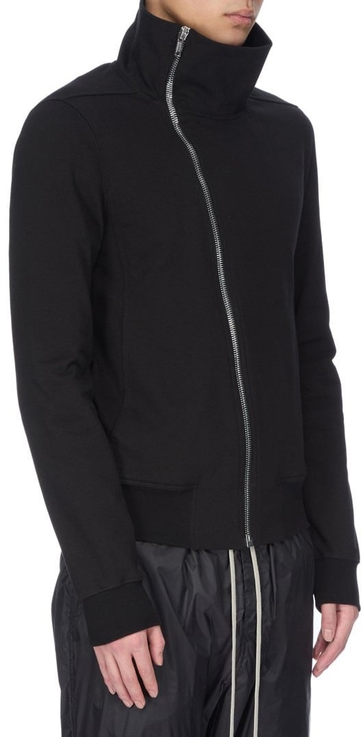 Rick Owens Sweat zip en biais Bauhaus Jogger noir Rick Owens homme RU02E 1272 BA 09 Zwart