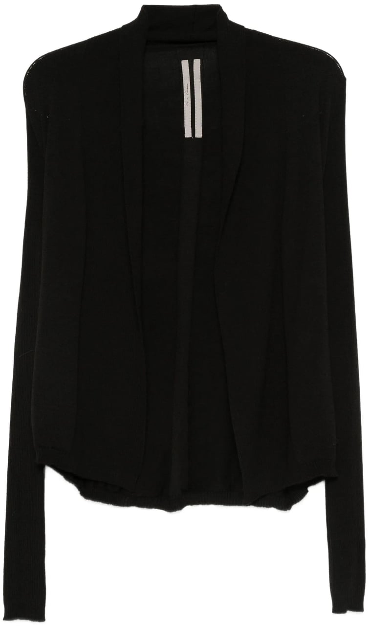 Rick Owens Cardigan Naska laine vierge noir Rick Owens Femme RP02E 4644 M 09 Zwart
