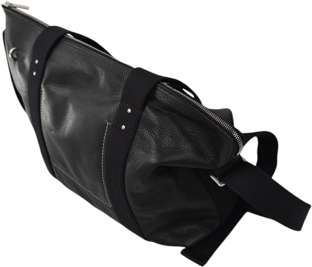 Rick Owens Sac Trolley cuir de vache grainé noir Rick Owens Femme RA01F 0861 LCN 0909 Zwart