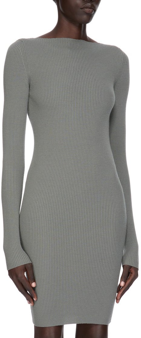 Rick Owens Robe maille dos ouvert eucalyptus Al Dress Rick Owens Femme RP01F 6616 RIBN 35 Divers