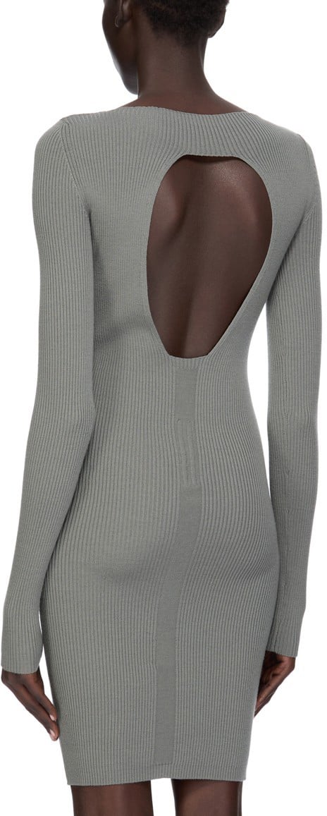 Rick Owens Robe maille dos ouvert eucalyptus Al Dress Rick Owens Femme RP01F 6616 RIBN 35 Divers