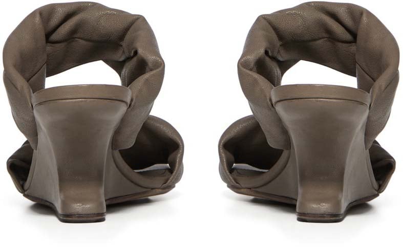 Rick Owens Sandales dust Cantilever 6 Twisted Rick Owens Femme RP01F 6884 LGY 34 Divers