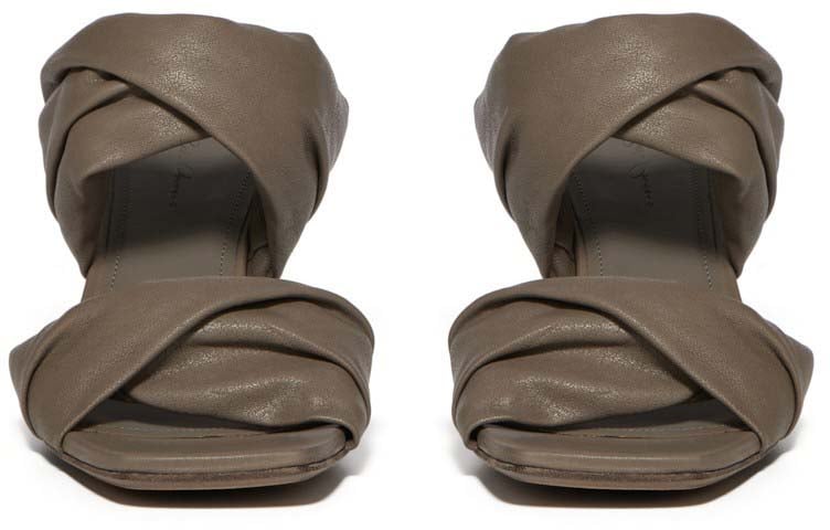 Rick Owens Sandales dust Cantilever 6 Twisted Rick Owens Femme RP01F 6884 LGY 34 Divers