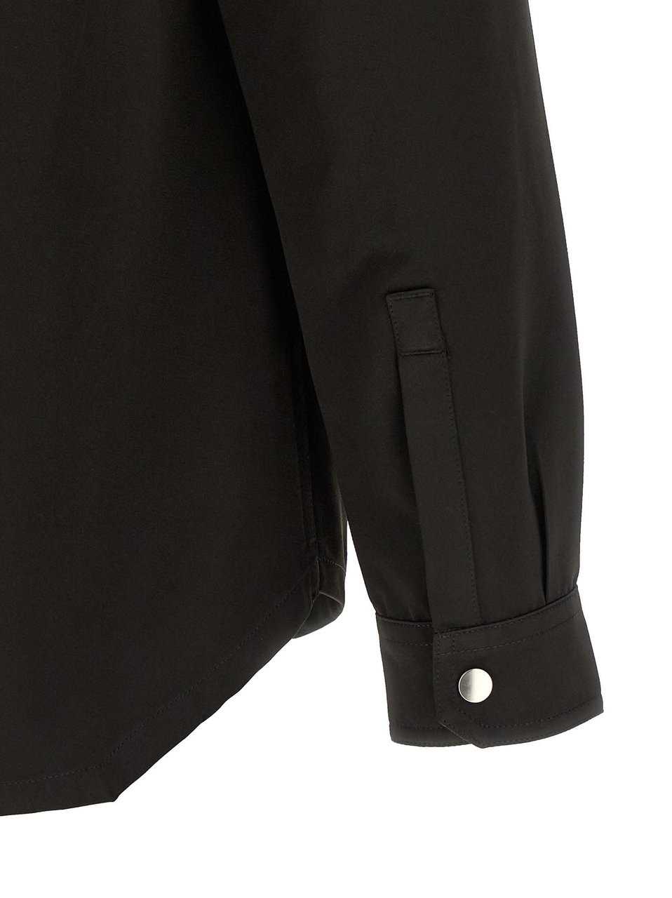 Rick Owens Black Polyester Blouse Zwart