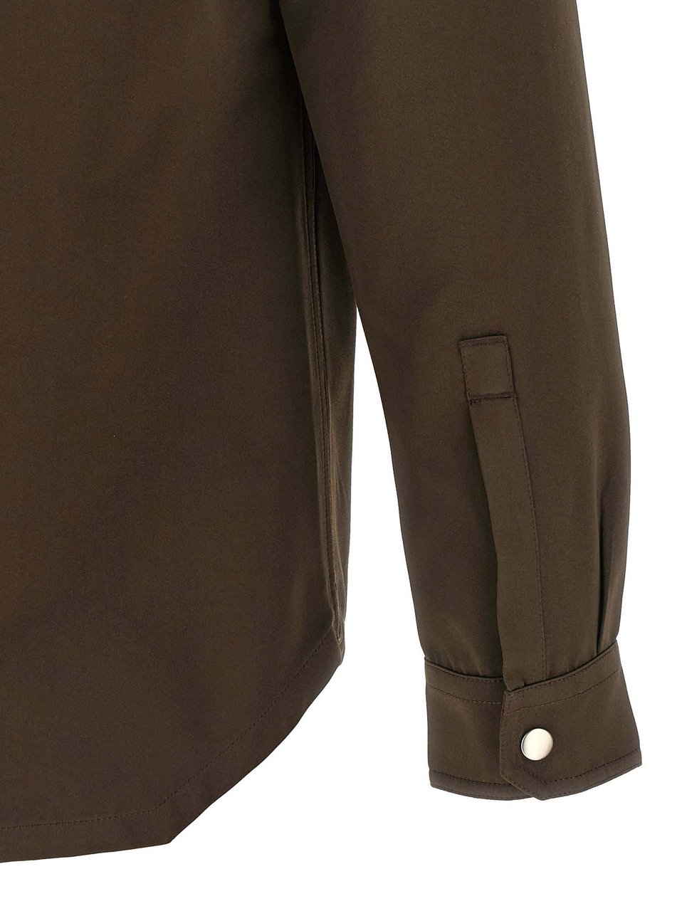 Rick Owens Brown Polyester Blouse Bruin