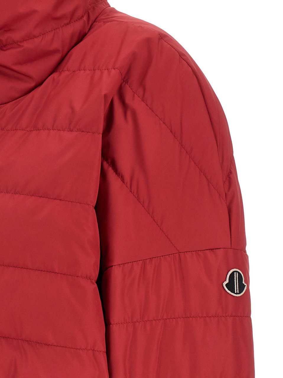 Rick Owens Multicolor Polyester Full-Length Jacket Rood
