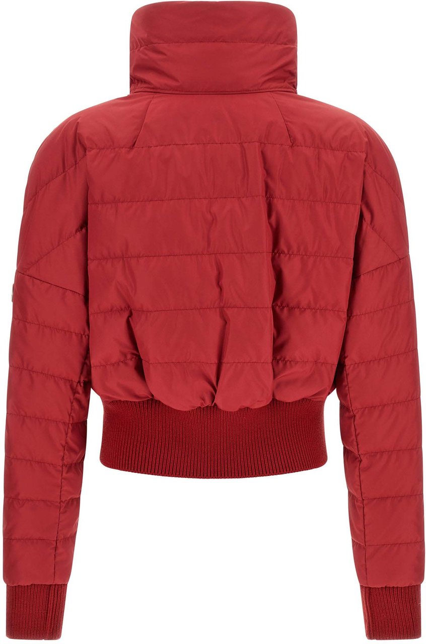 Rick Owens Multicolor Polyester Full-Length Jacket Rood