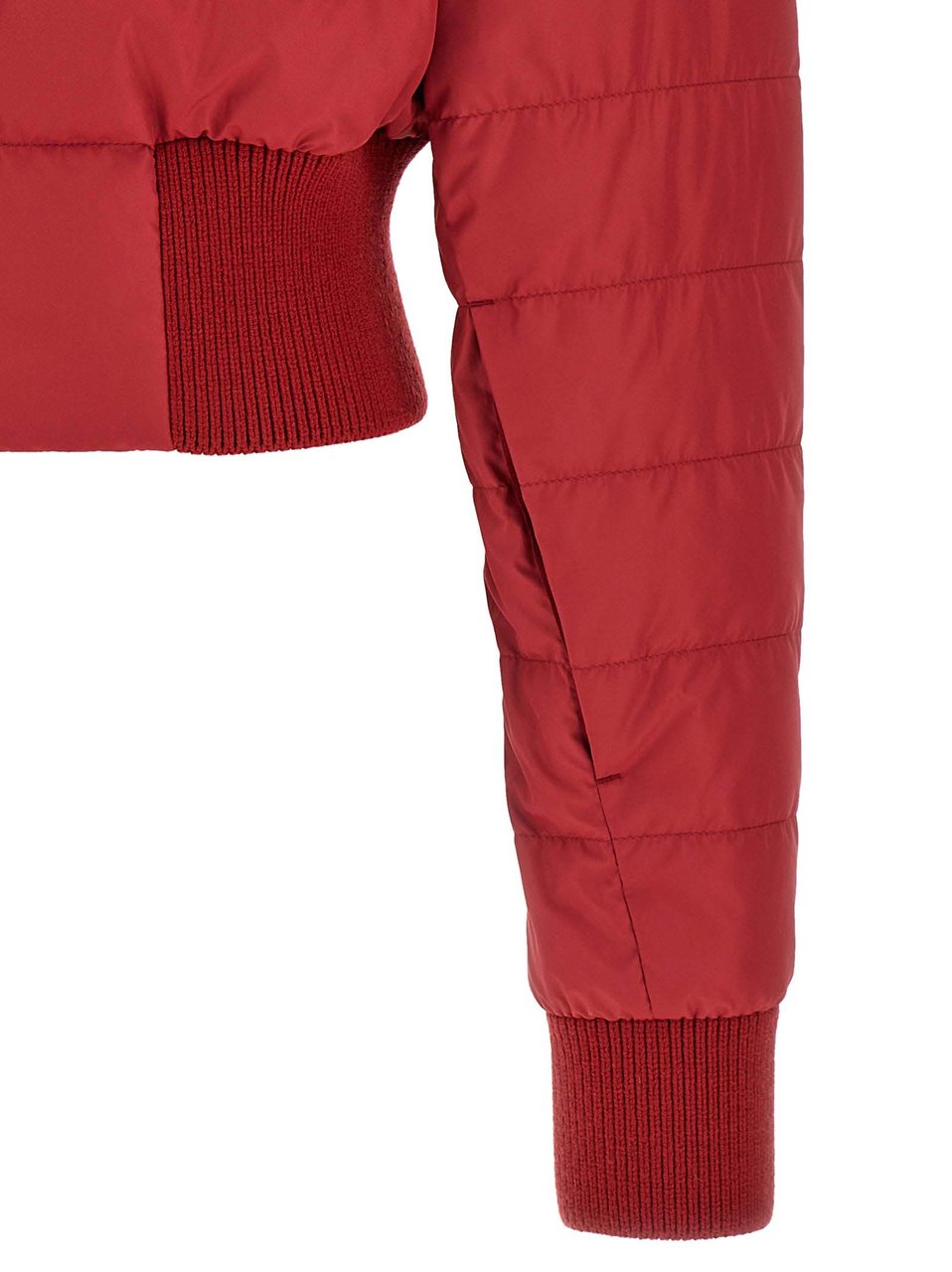 Rick Owens Multicolor Polyester Full-Length Jacket Rood