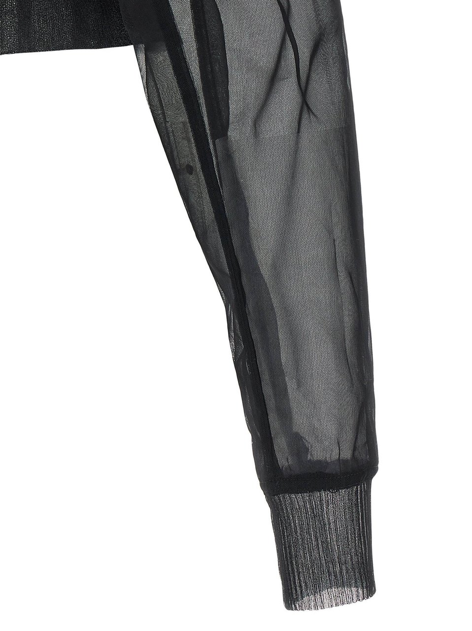 Rick Owens Black Nylon Bomber Zwart