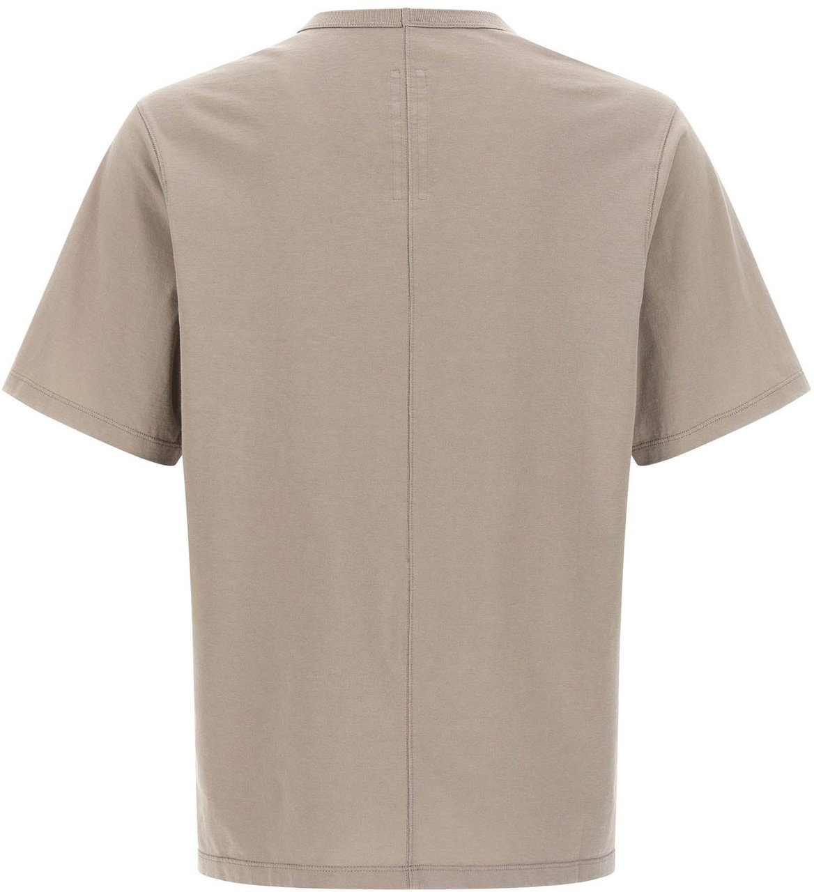 Rick Owens Beige Cotton T-Shirt Beige