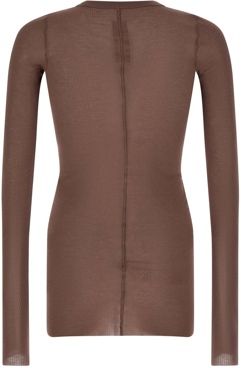 Rick Owens Purple Viscose T-Shirt Paars
