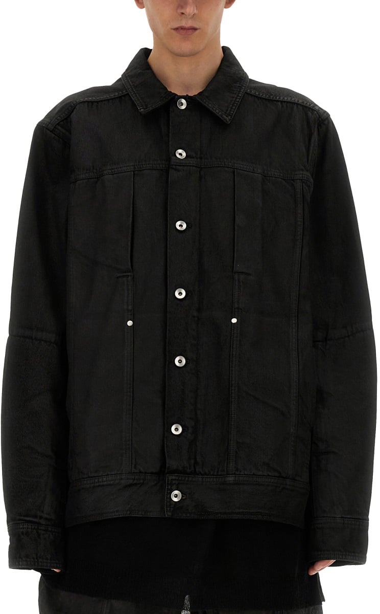 Rick Owens DENIM JACKET Zwart