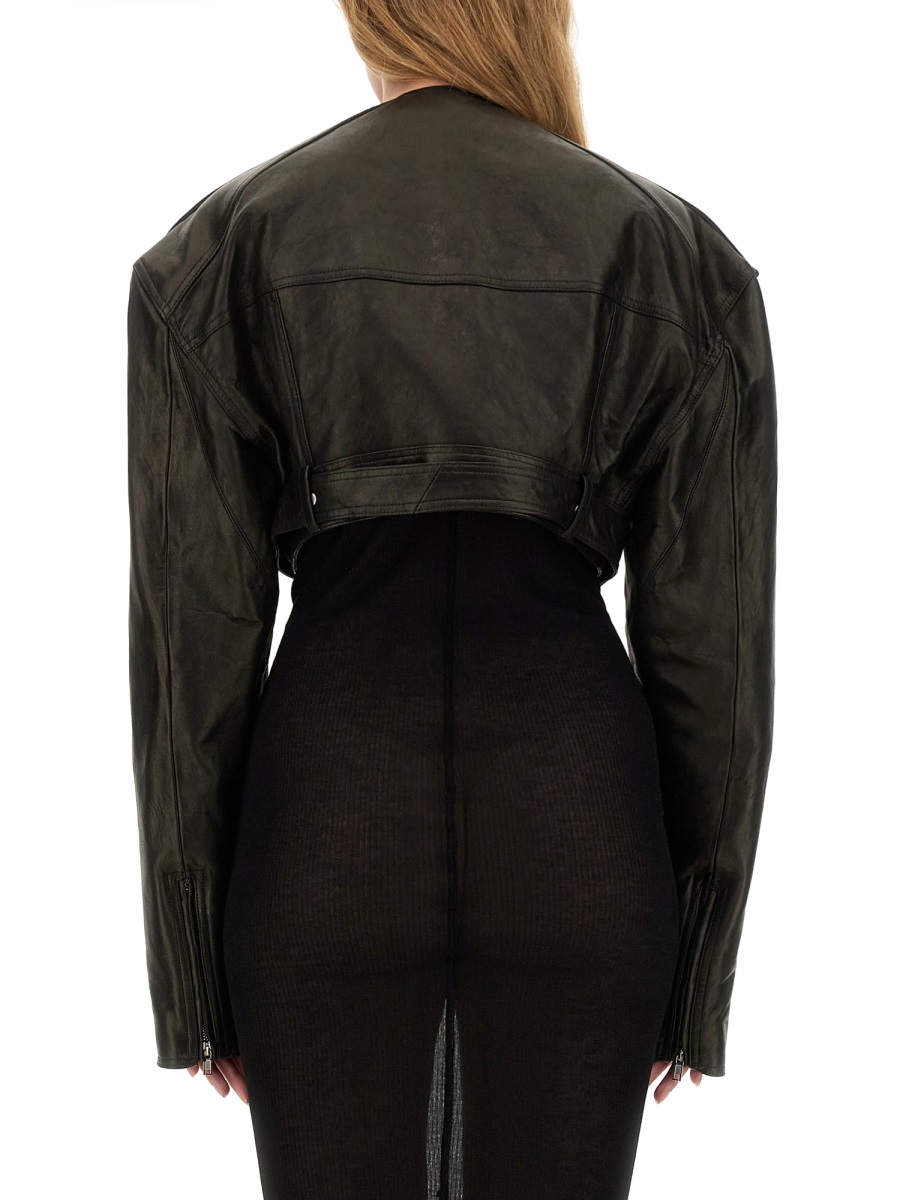 Rick Owens BIKER JACKET Zwart
