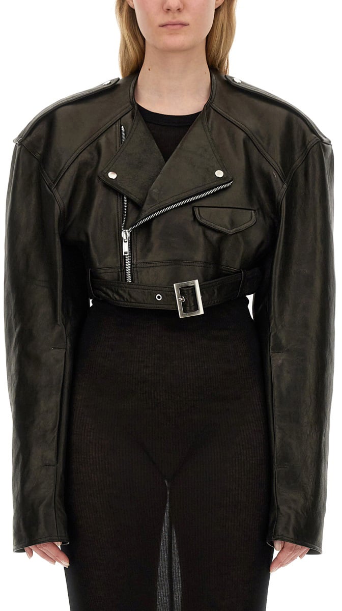Rick Owens BIKER JACKET Zwart