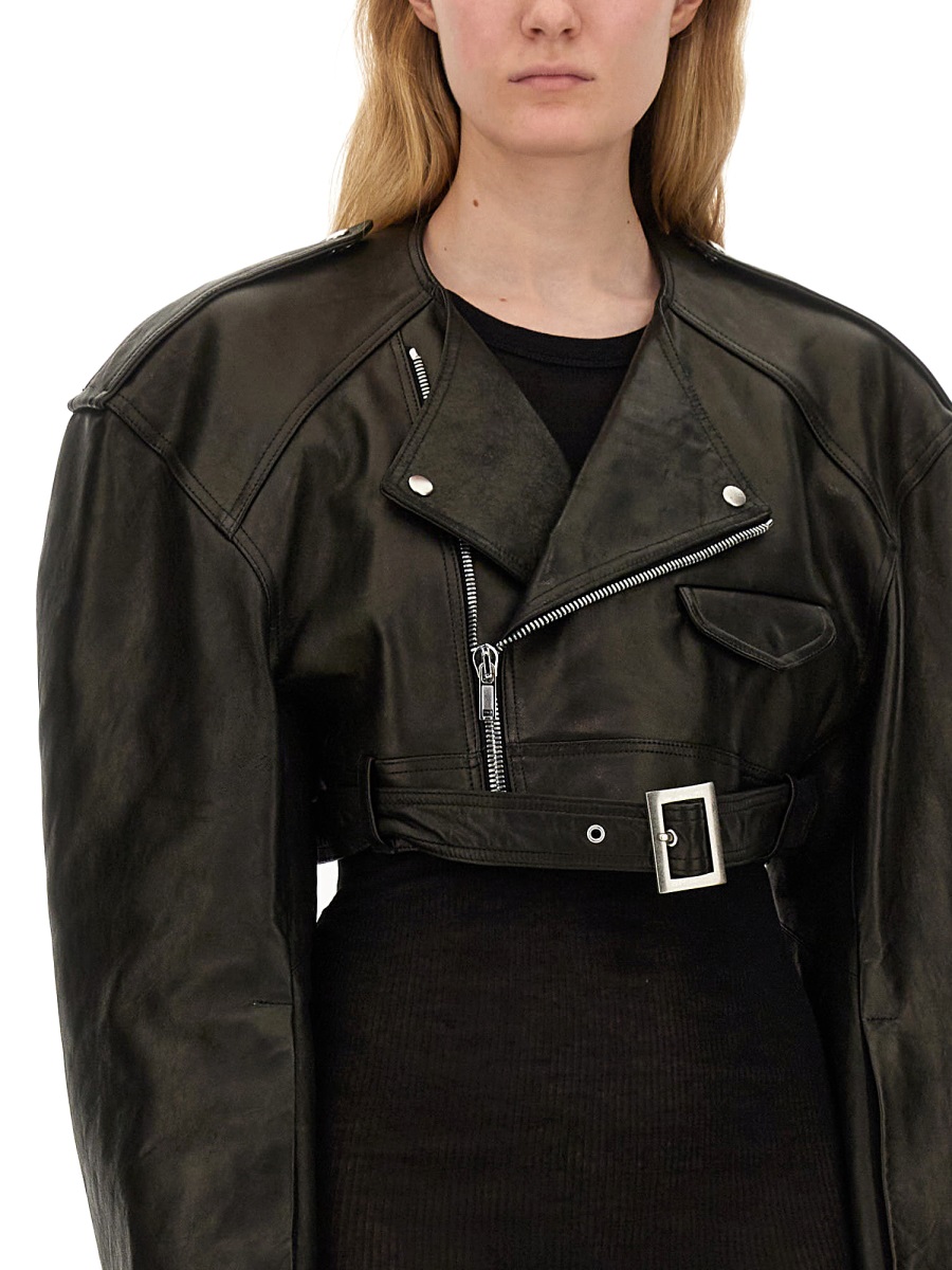 Rick Owens BIKER JACKET Zwart