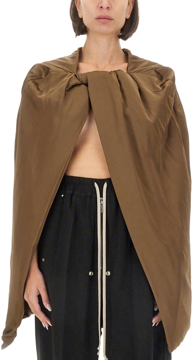 Rick Owens UPHOLSTERED HOOD Bruin