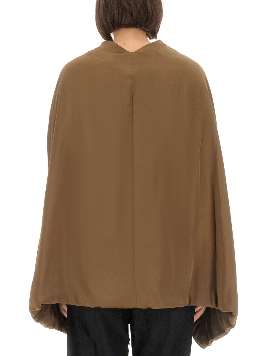 Rick Owens UPHOLSTERED HOOD Bruin
