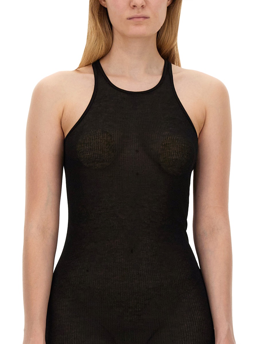 Rick Owens TANK DRESS Zwart