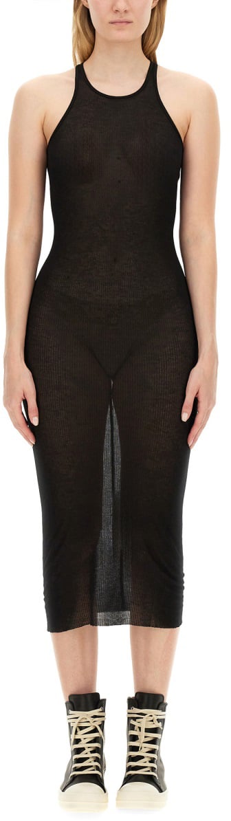 Rick Owens TANK DRESS Zwart