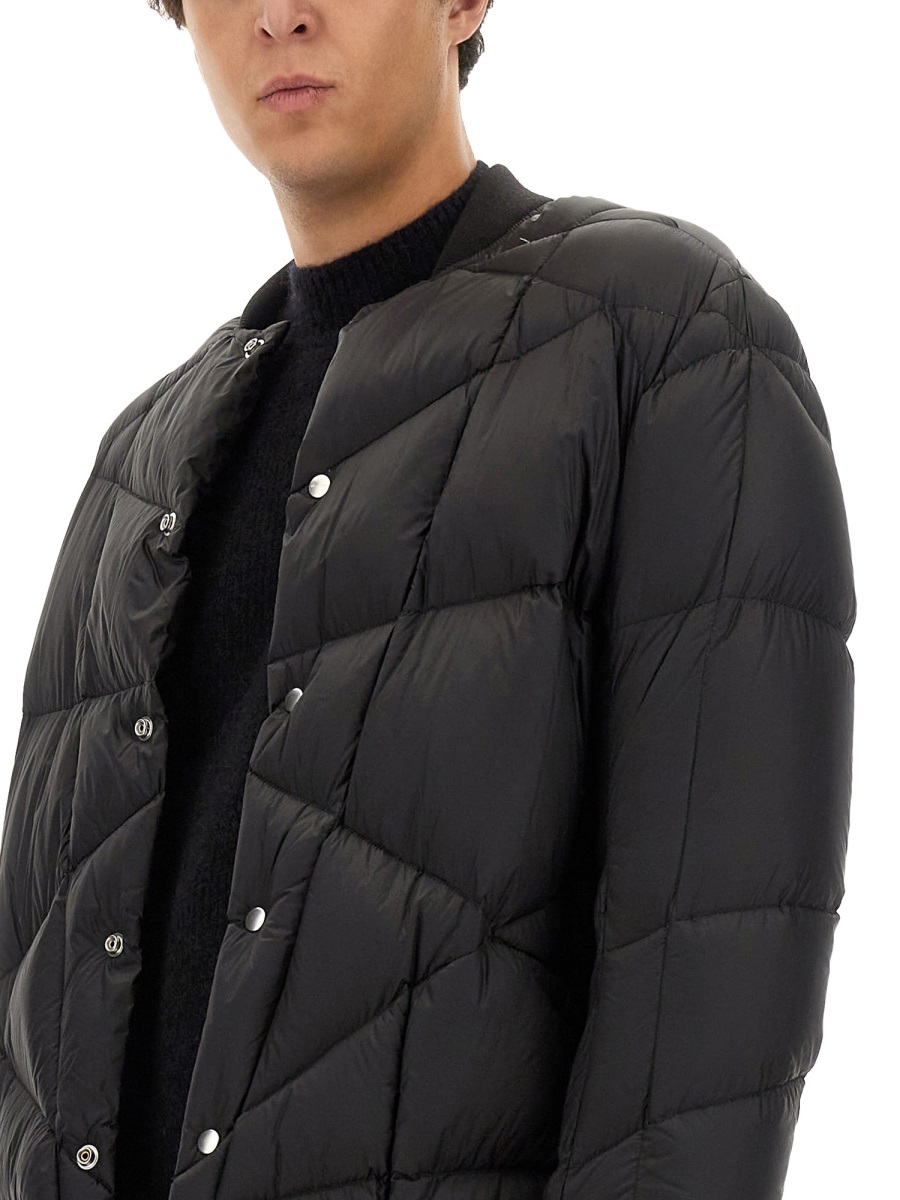 Rick Owens DOWN COAT Zwart