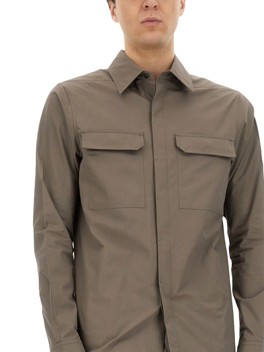 Rick Owens WORK SHIRT Grijs