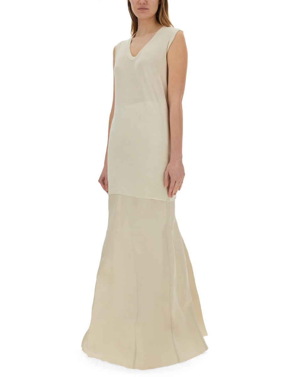 Rick Owens LONG SKIRT Beige
