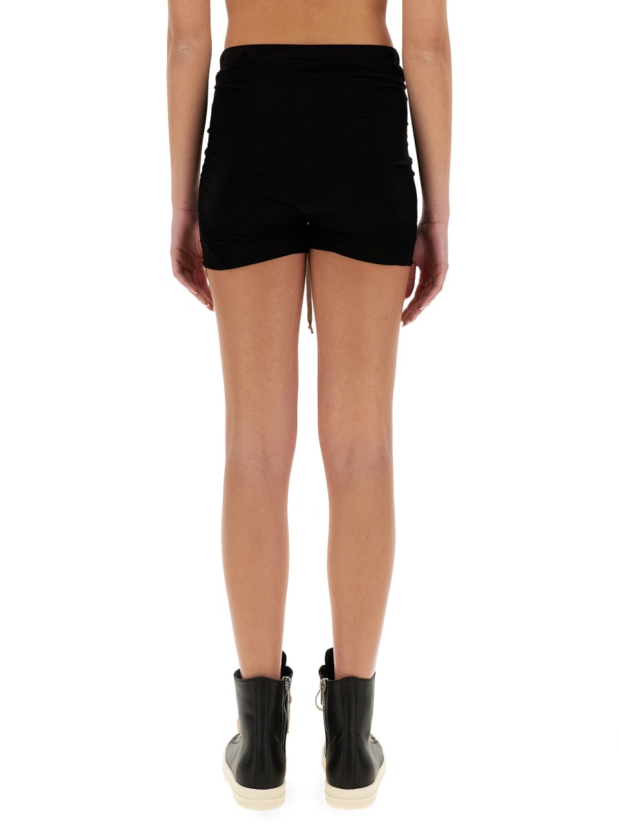 Rick Owens SHORTS WITH ELASTIC Zwart