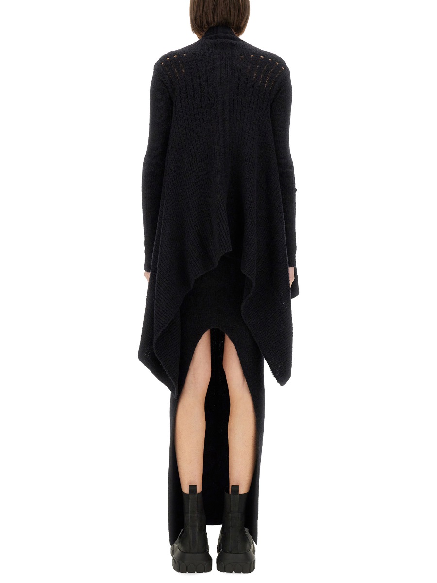 Rick Owens KNITTED CARDIGAN Zwart