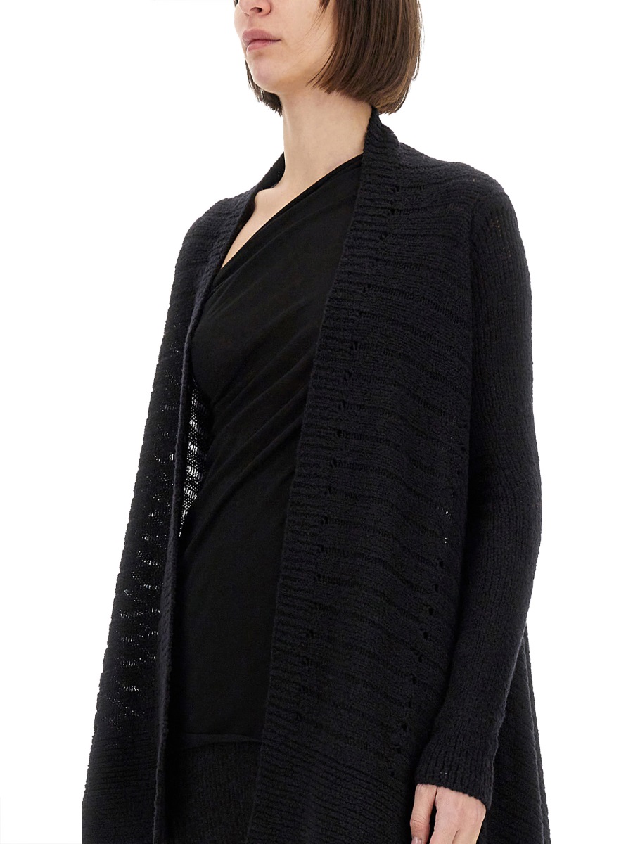 Rick Owens KNITTED CARDIGAN Zwart