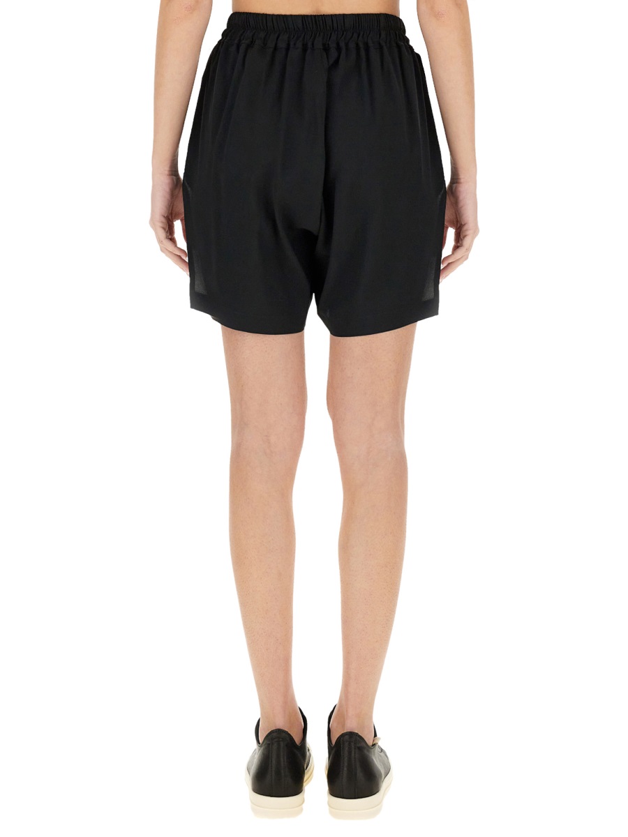Rick Owens RELAXED FIT BERMUDA SHORTS Zwart