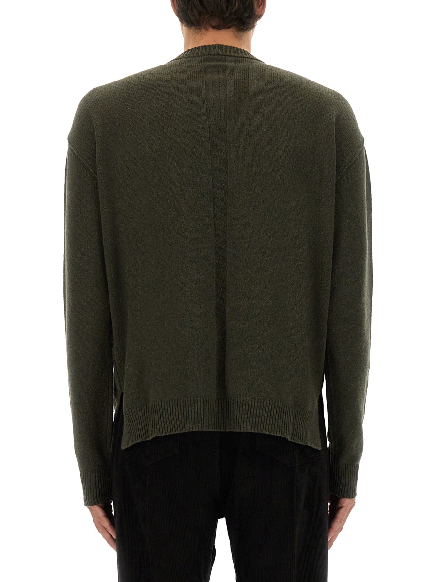 Rick Owens CASHMERE SWEATER Groen