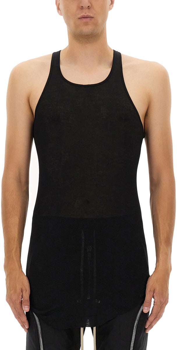 Rick Owens COTTON TOPS. Zwart