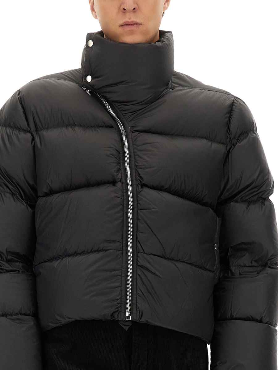 Rick Owens DOWN JACKET "TURTLE" Zwart