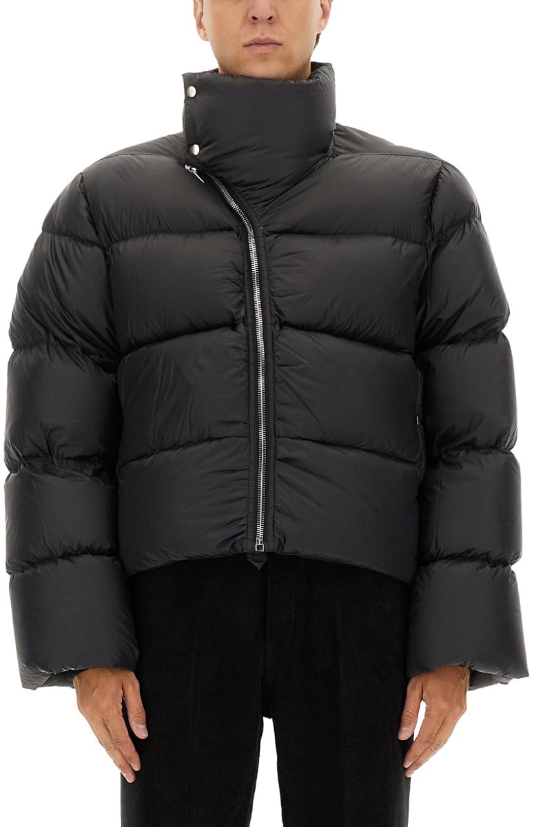 Rick Owens DOWN JACKET "TURTLE" Zwart