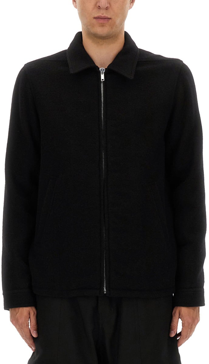 Rick Owens SHIRT JACKET Zwart