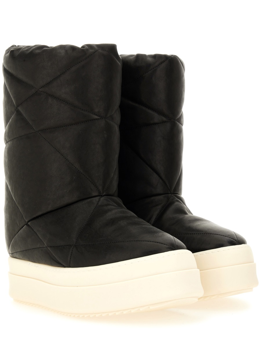 Rick Owens BOOT "MEGA BUMPER LUNAR" Zwart