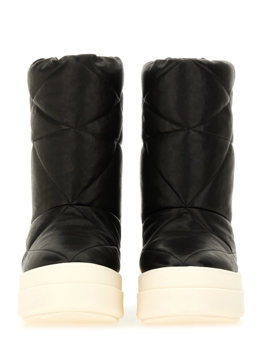 Rick Owens BOOT "MEGA BUMPER LUNAR" Zwart