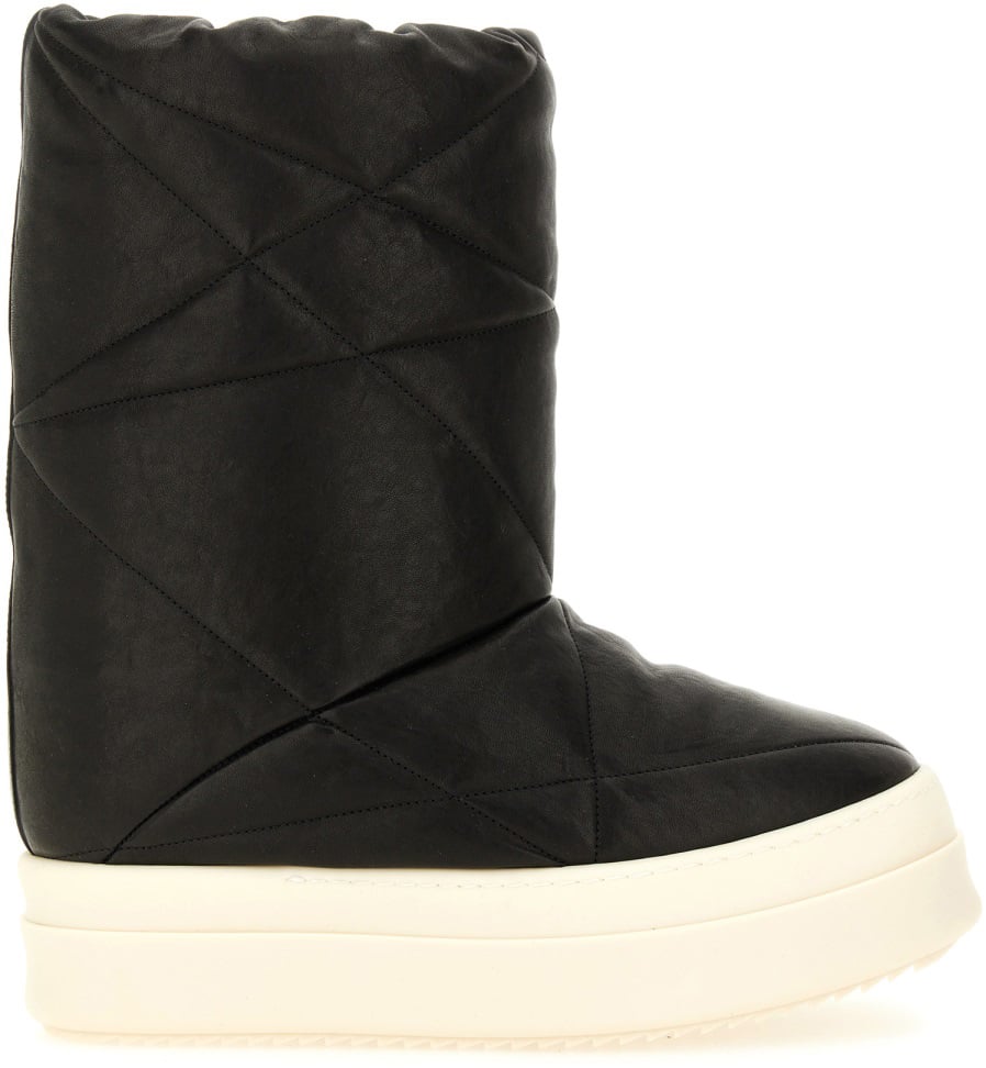 Rick Owens BOOT "MEGA BUMPER LUNAR" Zwart