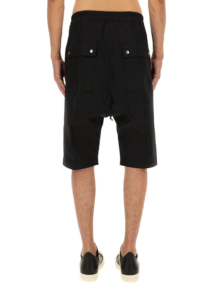 Rick Owens SHORTS "BELA" Zwart